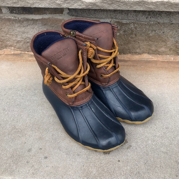 kids sperry duck boots